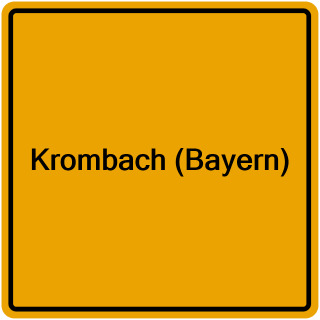 Einwohnermeldeamt24 Krombach (Bayern)